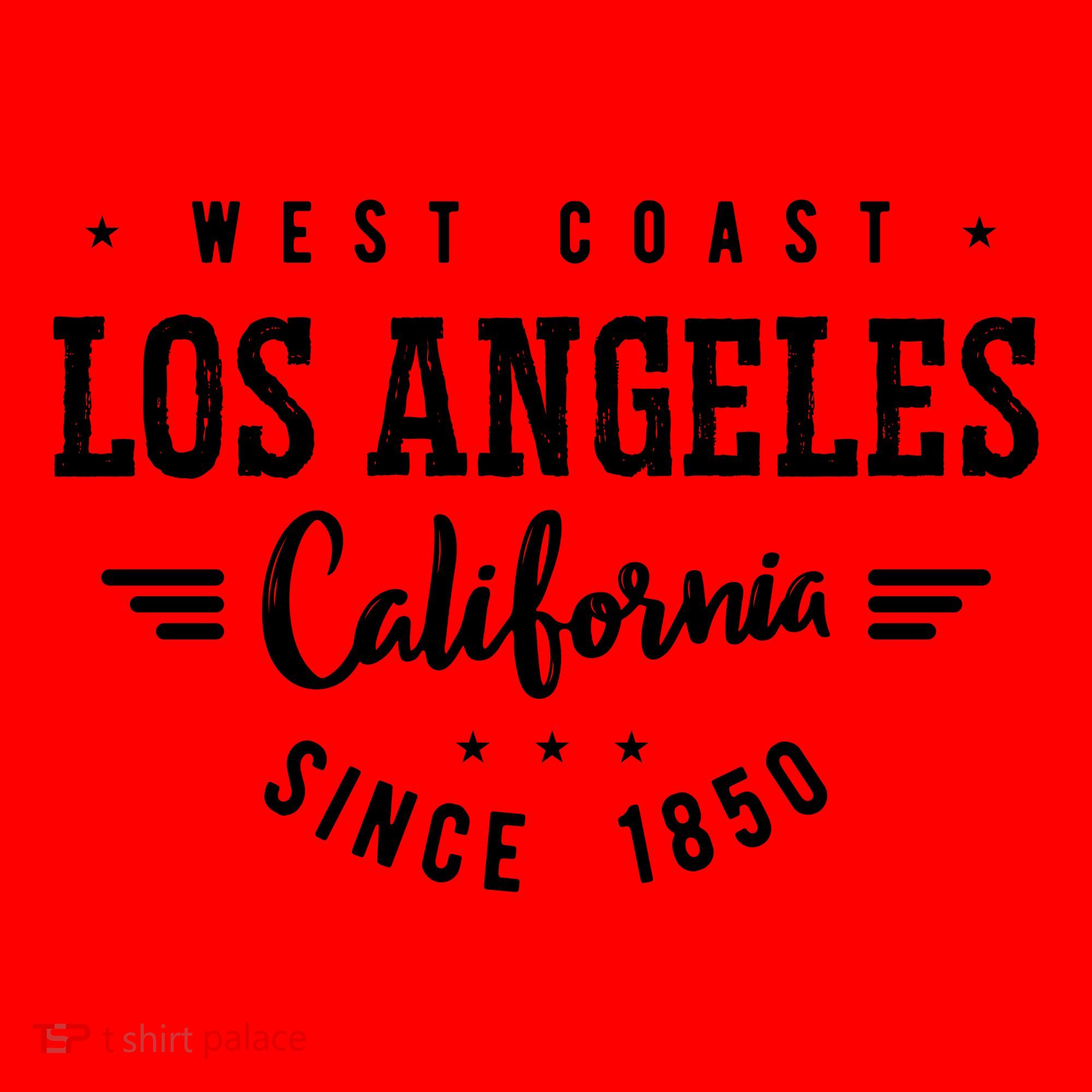 West Coast Los Angeles California Since 1850 Santa Hat