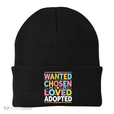 Wanted Chosen Loved Adopted Adoption Beanie