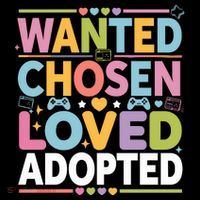 Wanted Chosen Loved Adopted Adoption Toddler Hoodie thumb 2