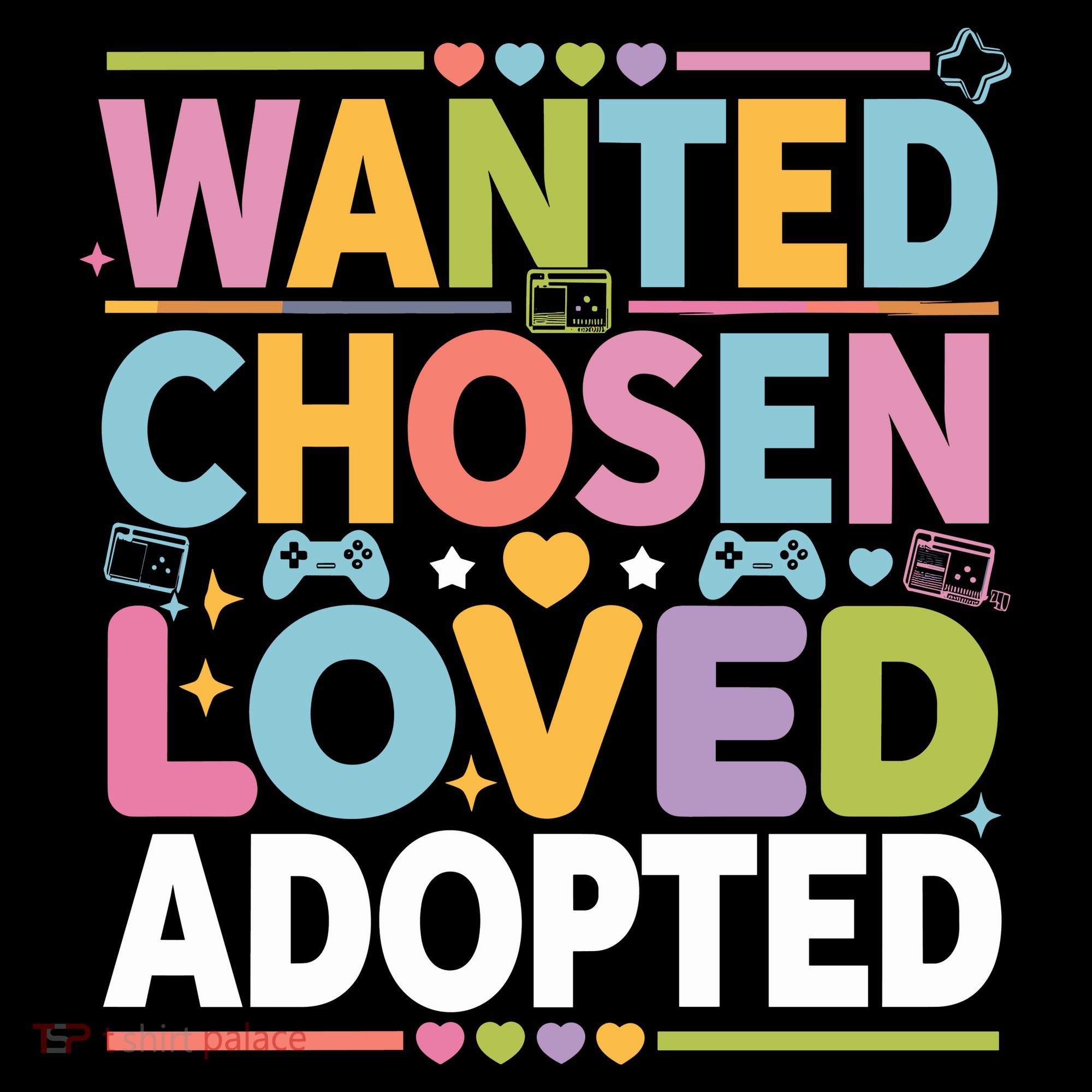 Wanted Chosen Loved Adopted Adoption Toddler Hoodie
