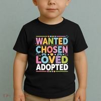 Wanted Chosen Loved Adopted Adoption Toddler T-Shirt thumb 2
