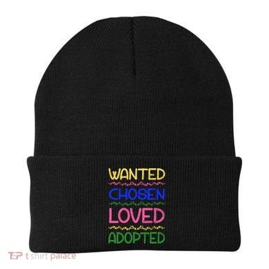 Wanted Chosen Loved Adopted Beanie