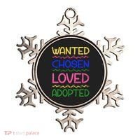 Wanted Chosen Loved Adopted Ornament thumb 0