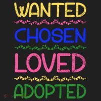 Wanted Chosen Loved Adopted Golf Towel thumb 3