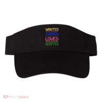 Wanted Chosen Loved Adopted Visor thumb 0
