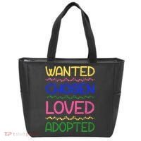 Wanted Chosen Loved Adopted Tote Bag thumb 0