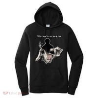 We Can't Let Her Die Statue Of Liberty Women's Hoodie thumb 0