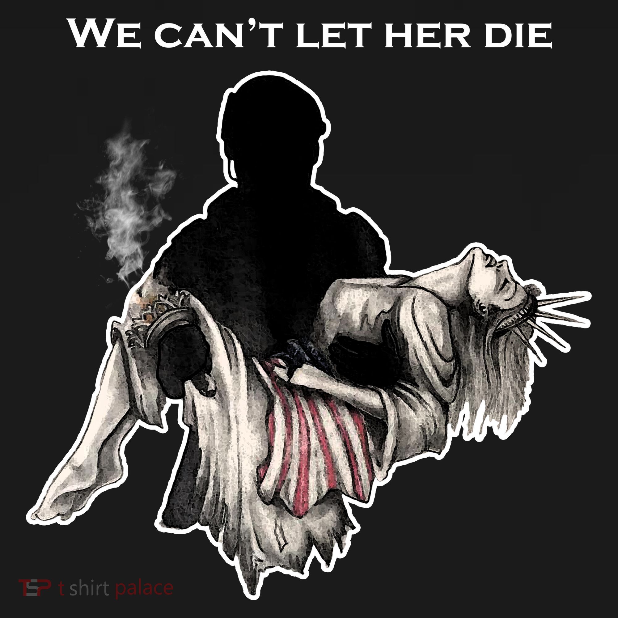 We Can't Let Her Die Statue Of Liberty Women's Hoodie