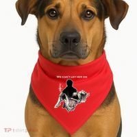 We Can't Let Her Die Statue Of Liberty USA-Made Doggie Bandana thumb 1