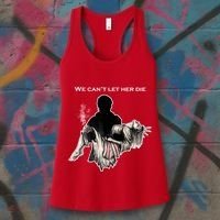 We Can't Let Her Die Statue Of Liberty Women's Tank Top thumb 3