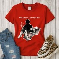 We Can't Let Her Die Statue Of Liberty Women's T-Shirt thumb 3