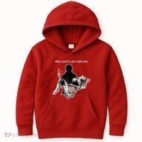 We Can't Let Her Die Statue Of Liberty Kids Hoodie thumb 0