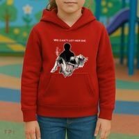 We Can't Let Her Die Statue Of Liberty Kids Hoodie thumb 3