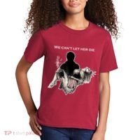 We Can't Let Her Die Statue Of Liberty Kids T-Shirt thumb 2