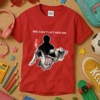 We Can't Let Her Die Statue Of Liberty Kids T-Shirt thumb 3