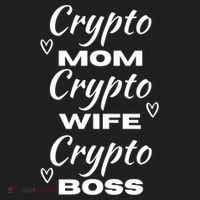 Wo Crypto Mom Wife Boss Funny Tee Bitcoin Ethereum Gift Hat thumb 2