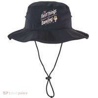 White Christmas Movie The Best Things Happen While YouRe Dancing Bucket Hat thumb 0