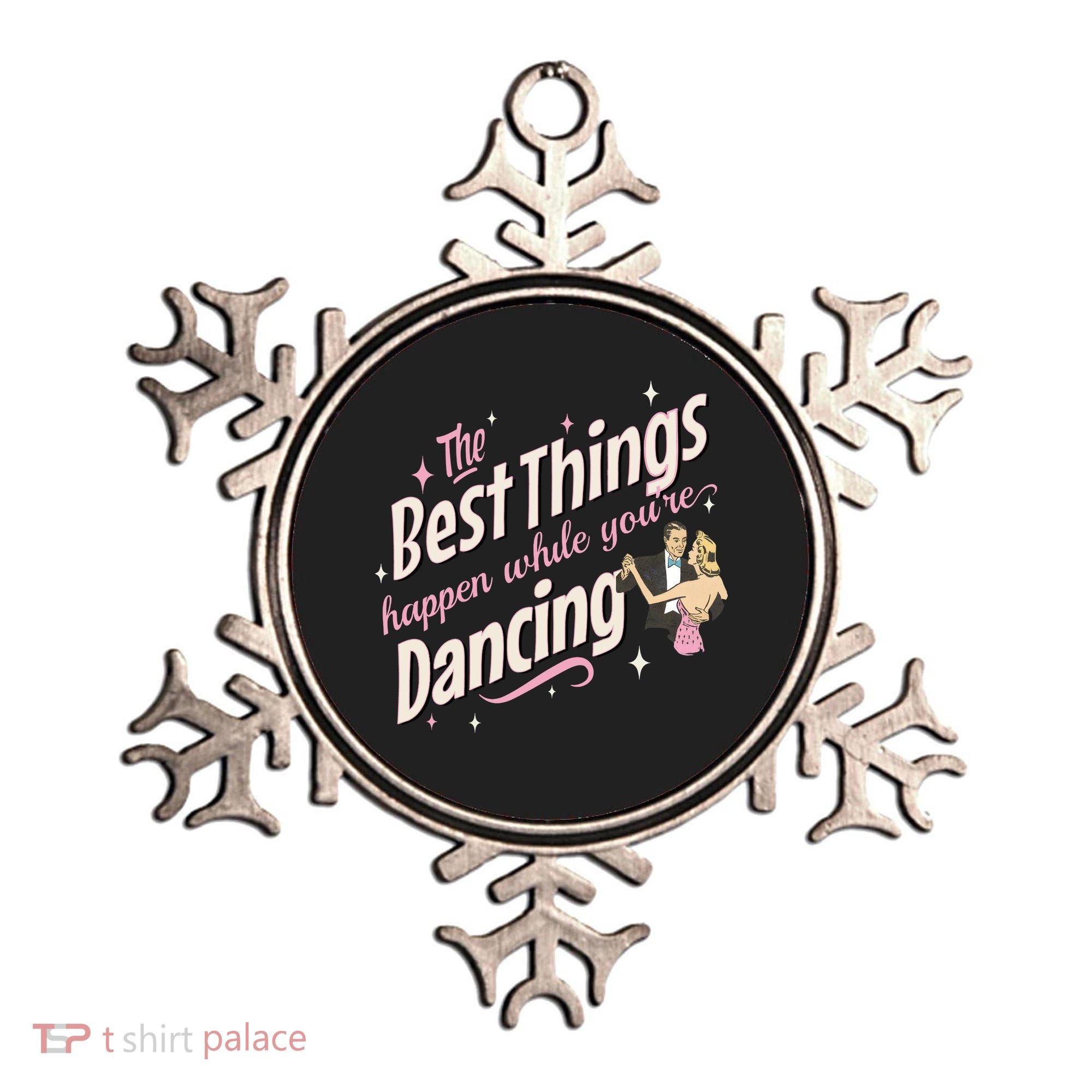 White Christmas Movie The Best Things Happen While YouRe Dancing Ornament