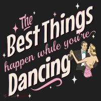 White Christmas Movie The Best Things Happen While YouRe Dancing Hat thumb 2