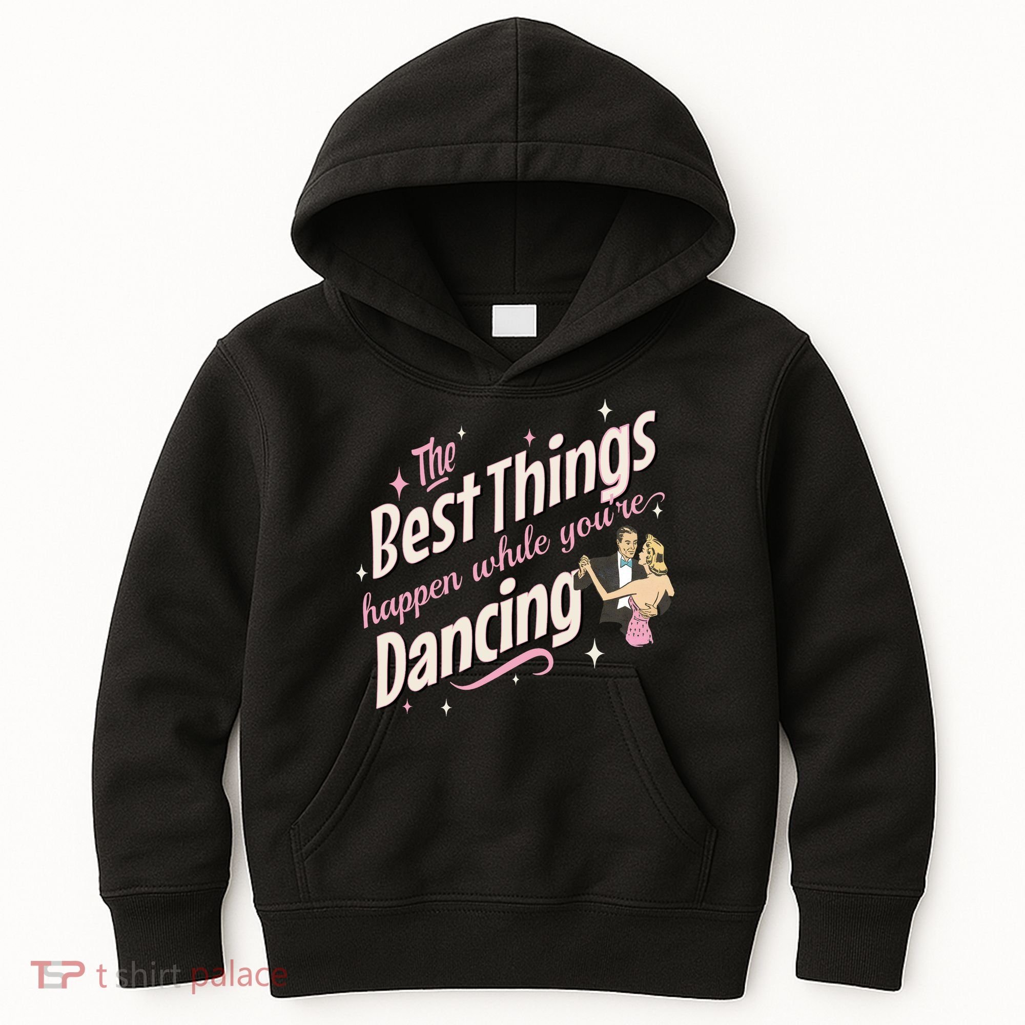 White Christmas Movie The Best Things Happen While YouRe Dancing Kids Hoodie