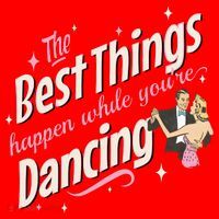 White Christmas Movie The Best Things Happen While YouRe Dancing Santa Hat thumb 1