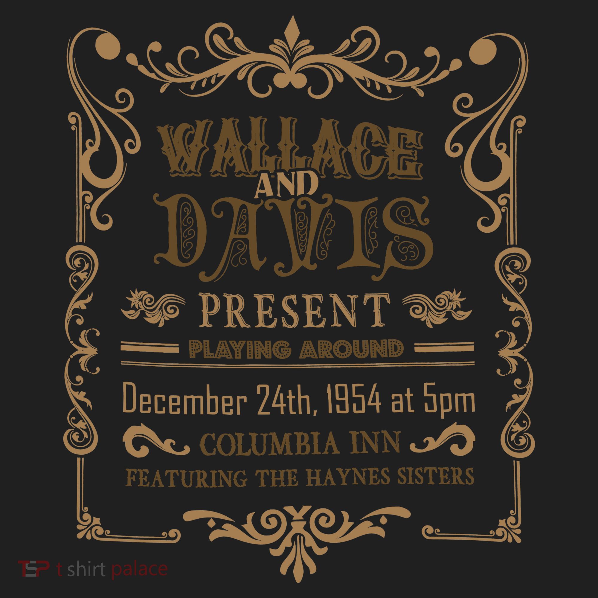 White Christmas Movie Wallace And Davis Present Women's Sweatshirt