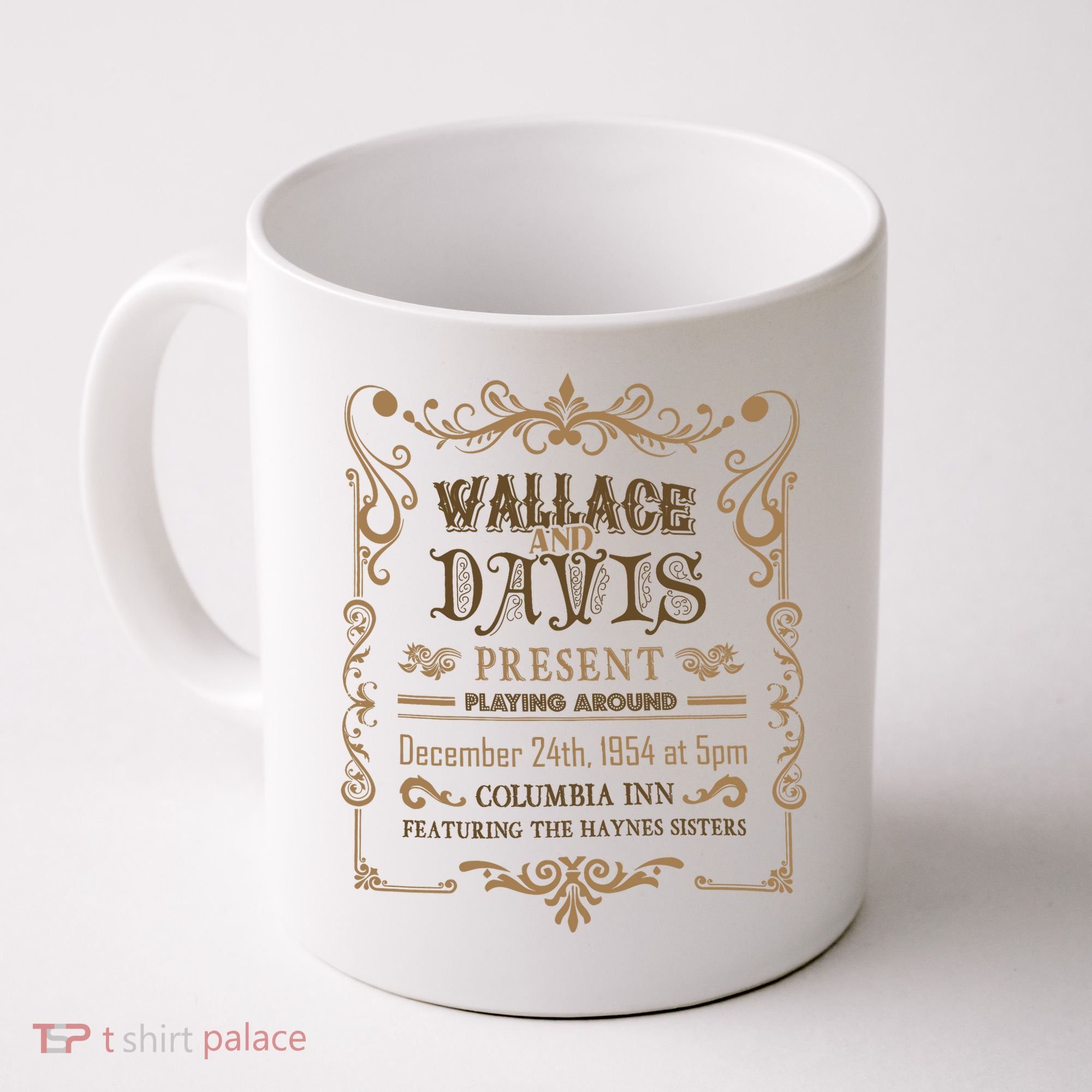 White Christmas Movie Wallace And Davis Present Coffee Mug
