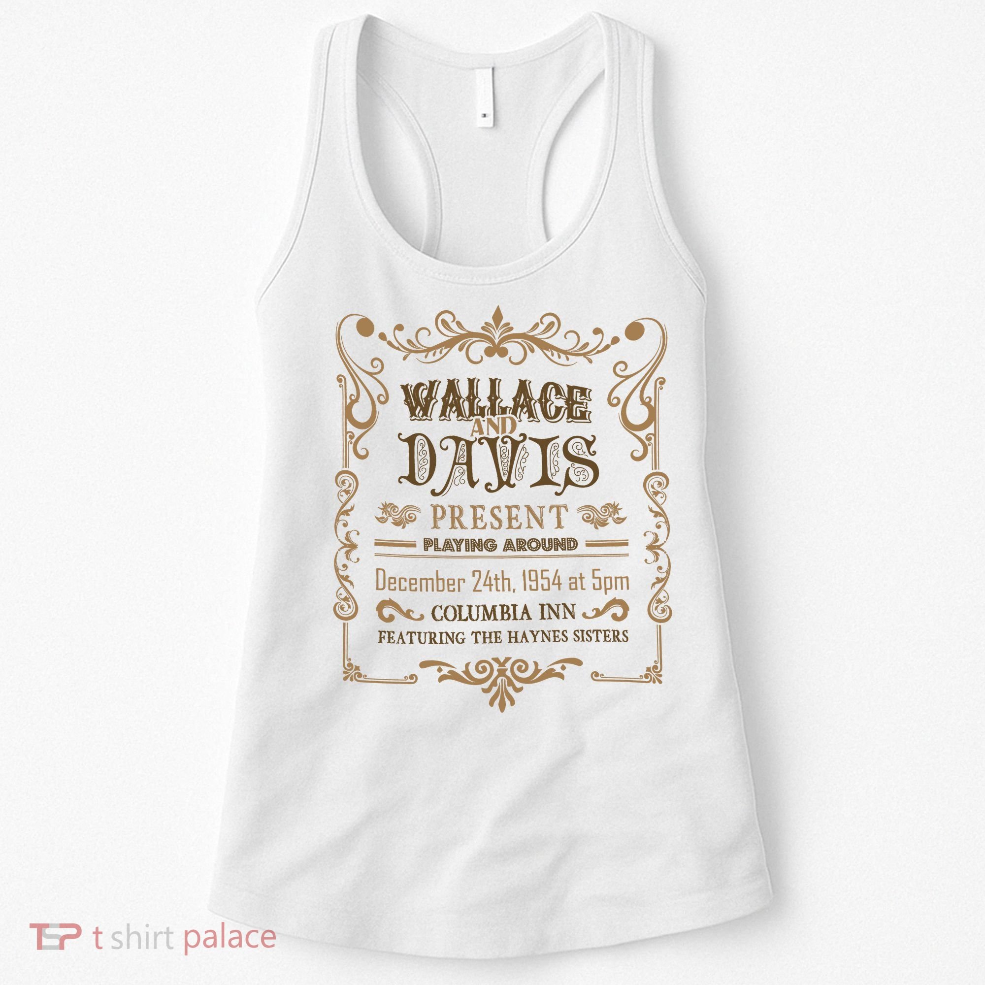 White Christmas Movie Wallace And Davis Present Women's Tank Top