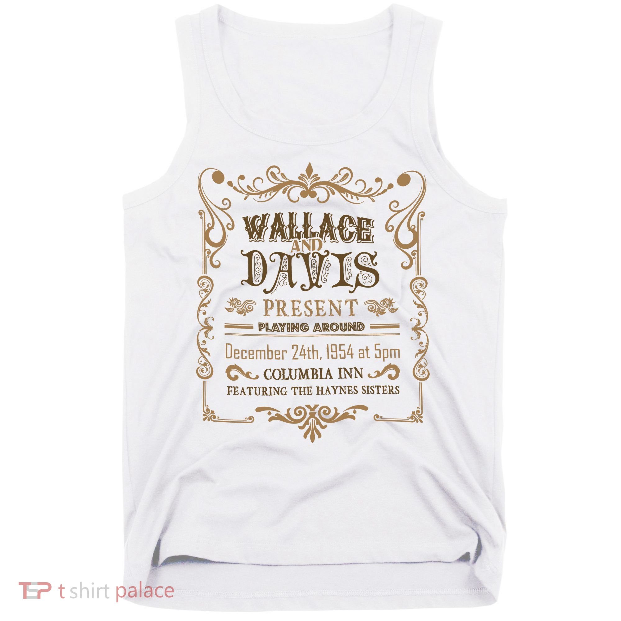 White Christmas Movie Wallace And Davis Present Tank Top