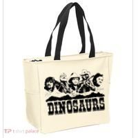 Western Country Music Legends Dinosaurs Tote Bag thumb 2