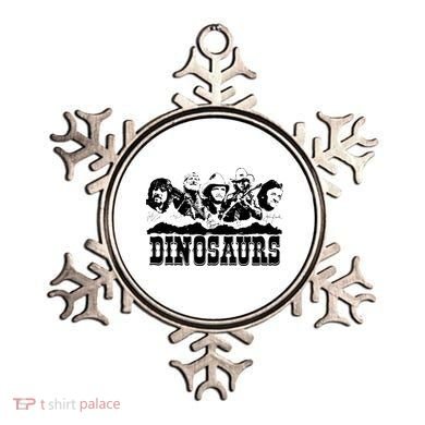 Western Country Music Legends Dinosaurs Ornament