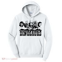 Western Country Music Legends Dinosaurs Tall Hoodie thumb 0