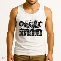 Western Country Music Legends Dinosaurs Tank Top thumb 3