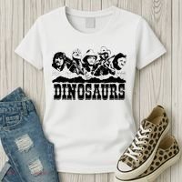 Western Country Music Legends Dinosaurs Women's T-Shirt thumb 3