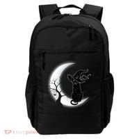 Witch Cat Moon Halloween Backpack thumb 0