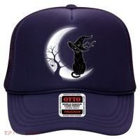 Witch Cat Moon Halloween Hat thumb 0