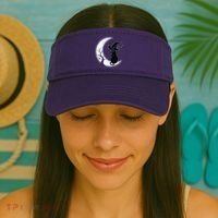Witch Cat Moon Halloween Visor thumb 2