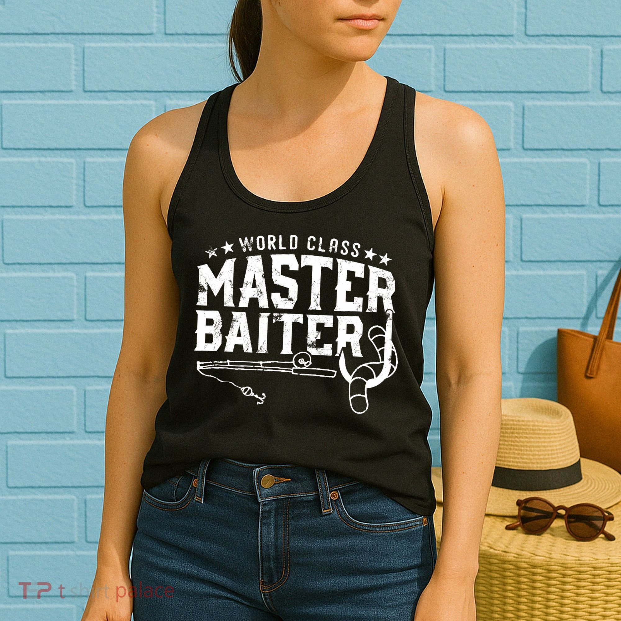 World Class Master Baiter - Fisherman - Funny Fishing Women's Tank Top