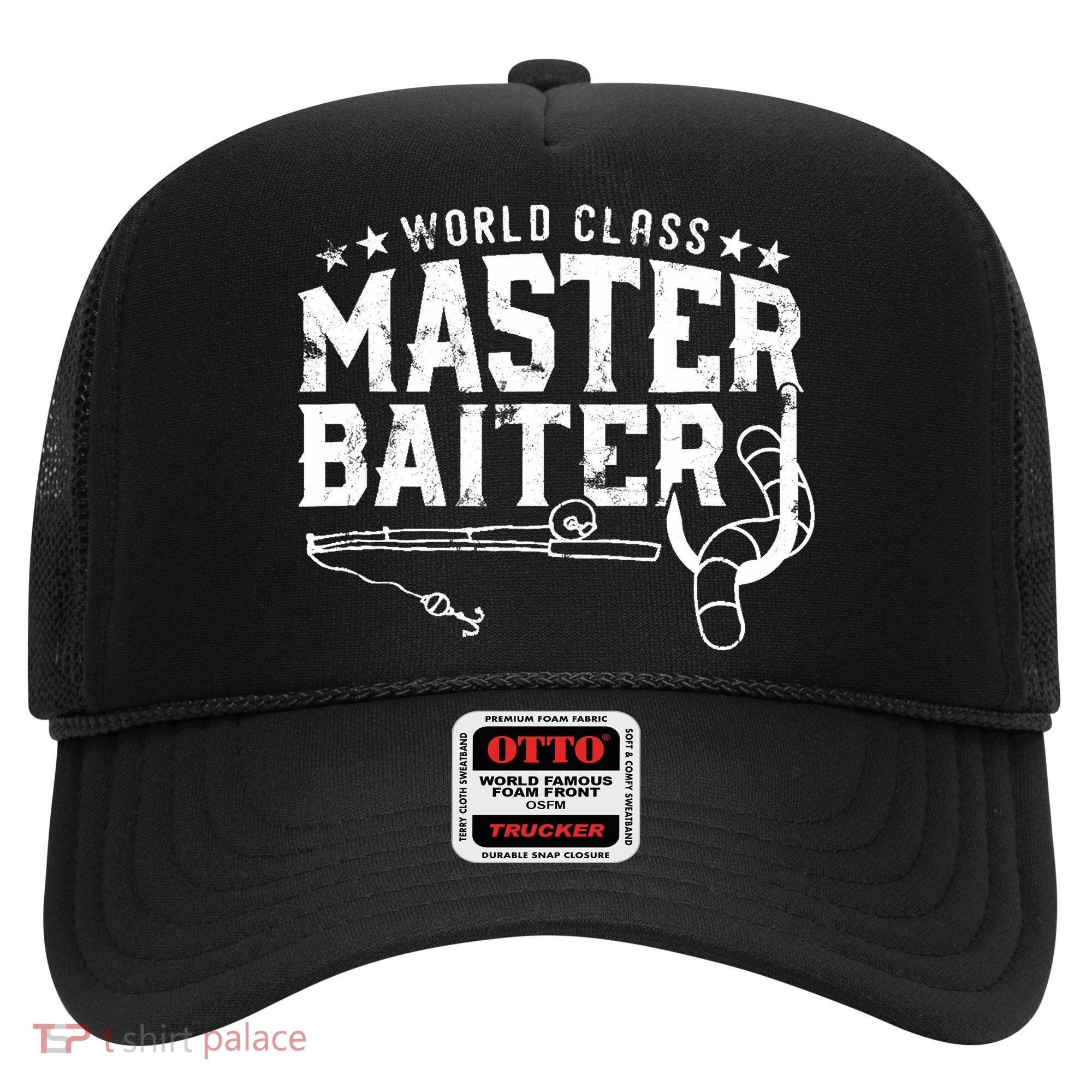 World Class Master Baiter - Fisherman - Funny Fishing Hat