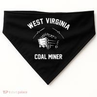 WV Coal Miner USA-Made Doggie Bandana thumb 0