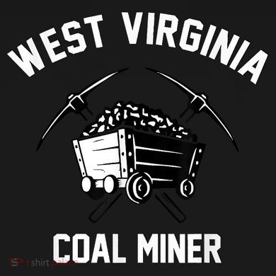 WV Coal Miner Button