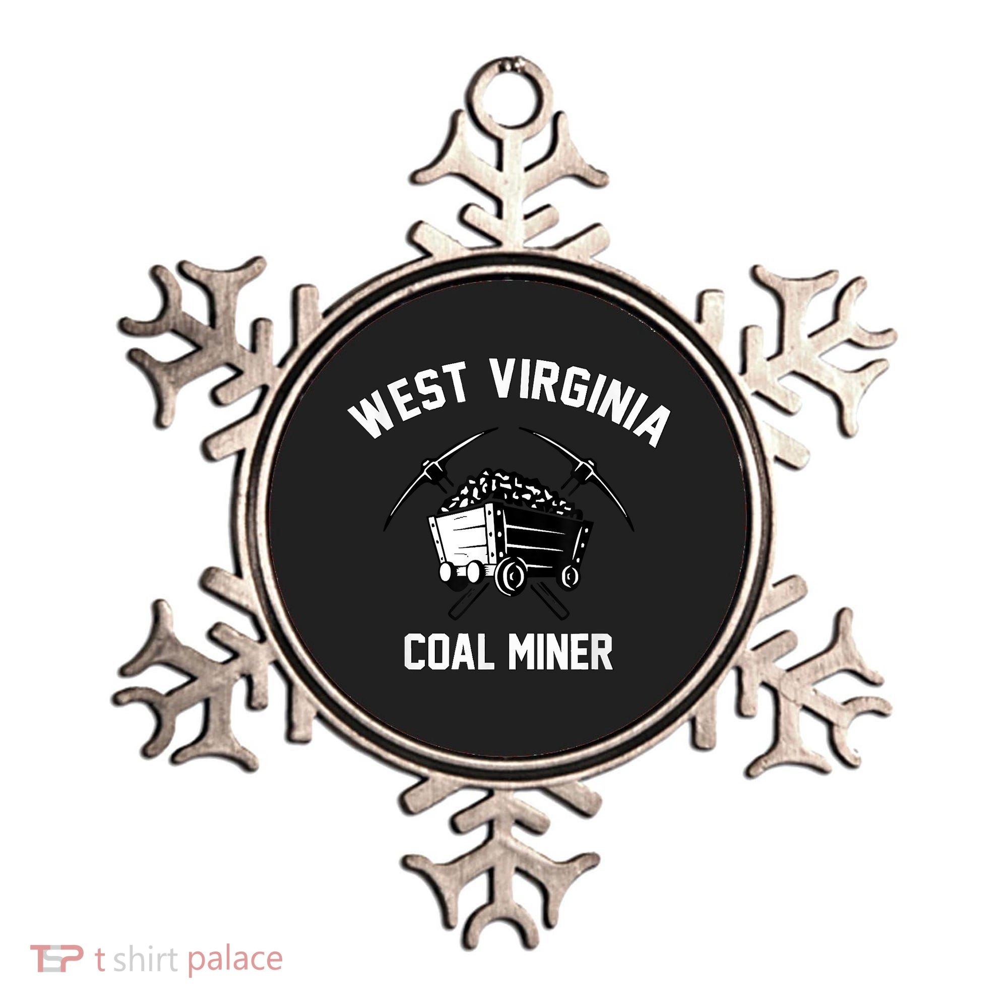 WV Coal Miner Ornament