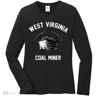 WV Coal Miner Women's Long Sleeve Shirt