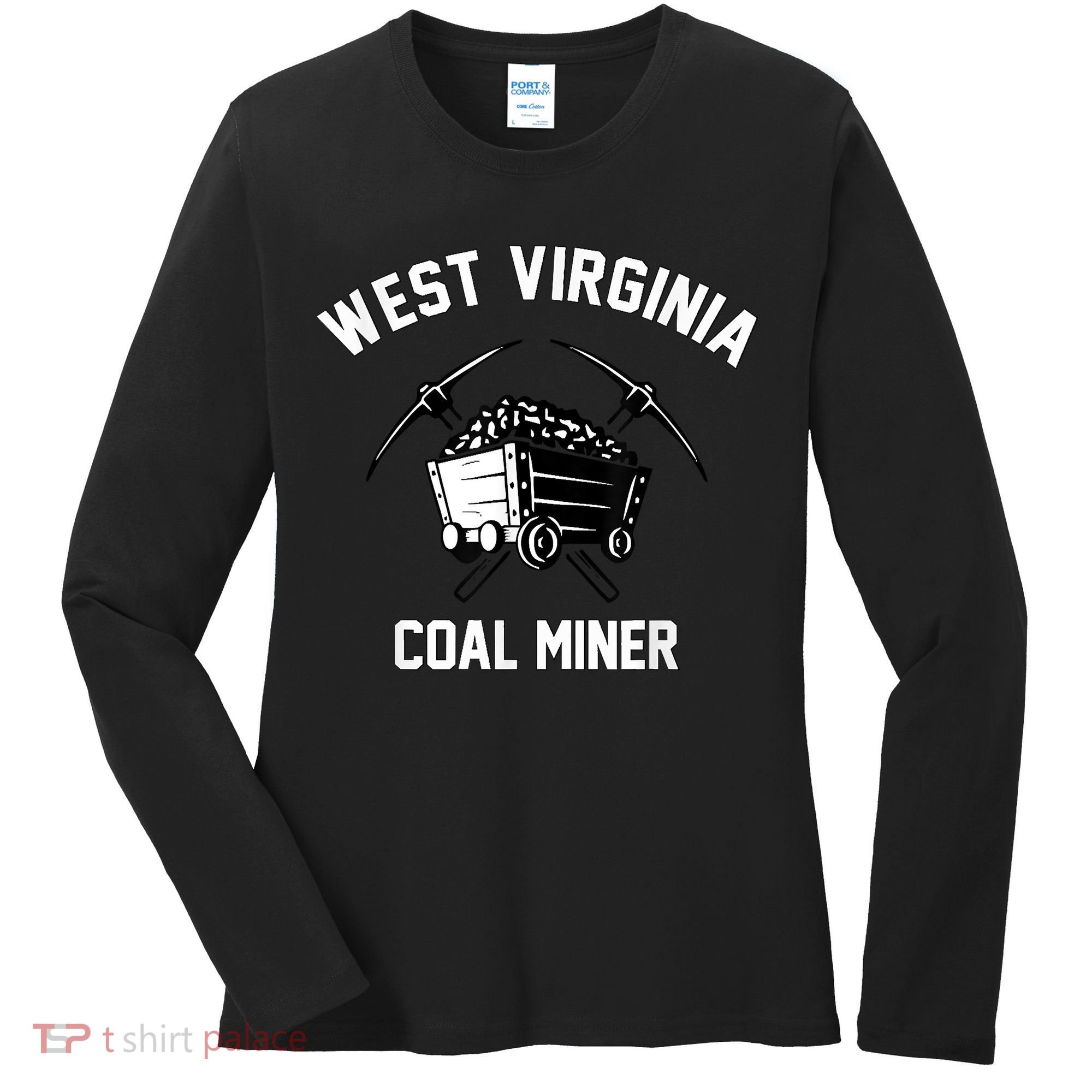 WV Coal Miner Women's Long Sleeve Shirt