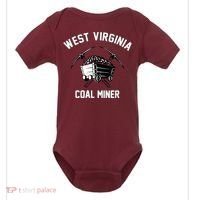 WV Coal Miner Baby Bodysuit thumb 0
