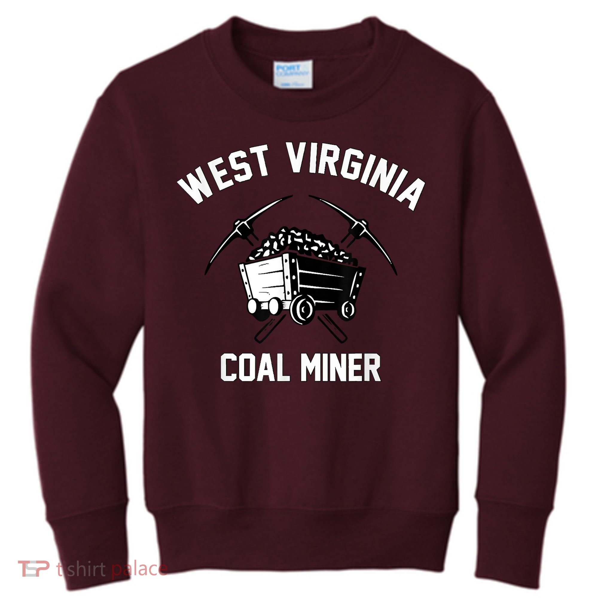 WV Coal Miner Kids Sweatshirt