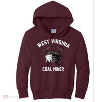 WV Coal Miner Kids Hoodie thumb 0