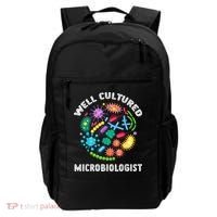 Well Cultured Microbiologist Science Microbiology Scientist Backpack thumb 0