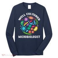 Well Cultured Microbiologist Science Microbiology Scientist Long Sleeve Shirt thumb 0