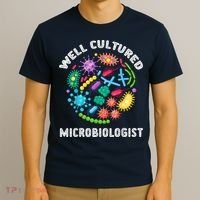 Well Cultured Microbiologist Science Microbiology Scientist T-Shirt thumb 3
